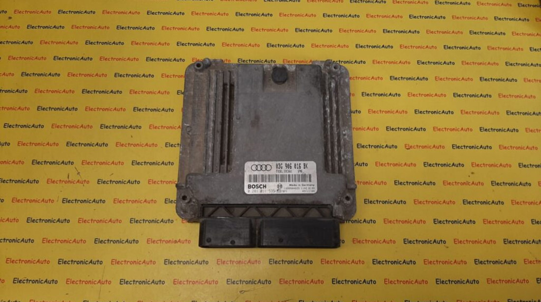 ECU Calculator motor Audi A3 2.0TDI 03G906016BK, 0281011535