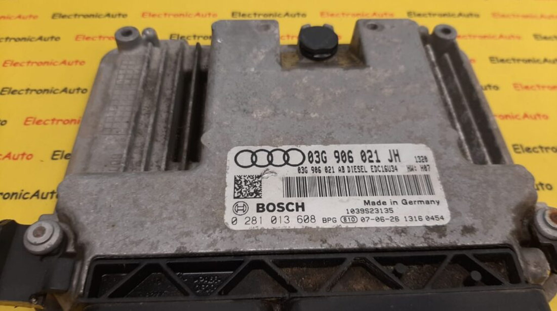 ECU Calculator motor Audi A3 2.0TDI 03G906021JH, 0281013608