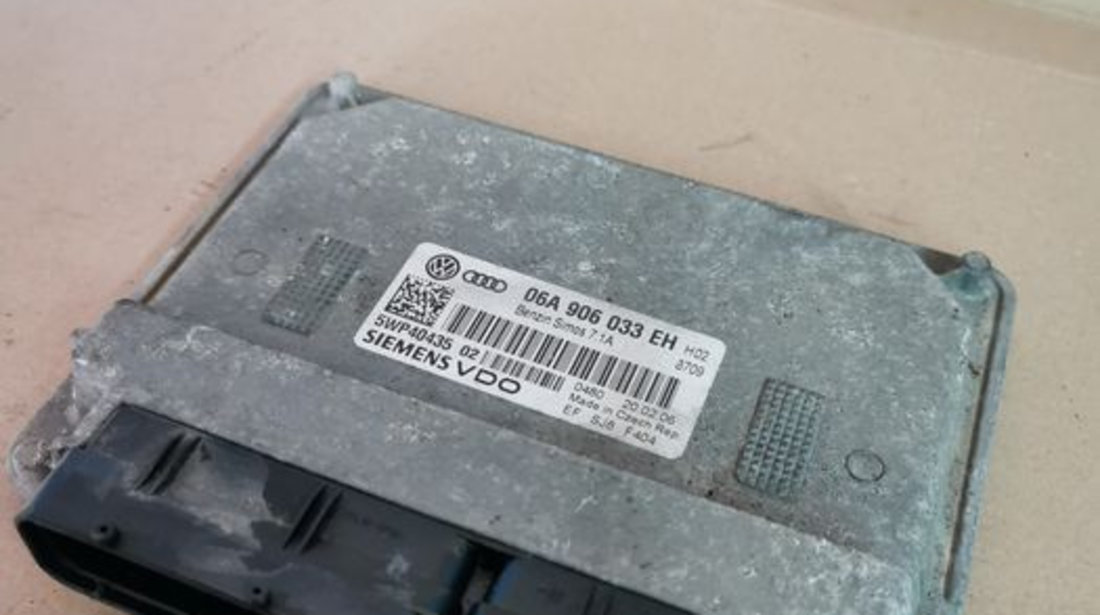 ECU / calculator motor Audi A3 8P 1.6 BSE 06A 906 033 EH