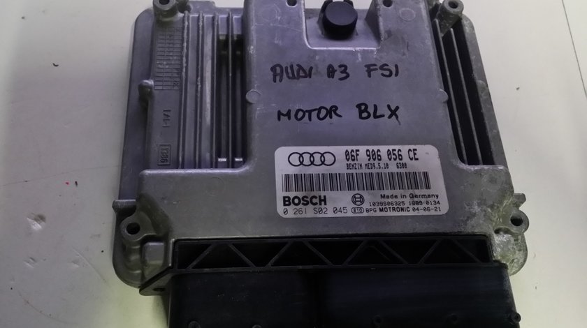 ECU Calculator motor Audi a3 FSI 2,0 BLX 06f906056ce, 0261s02045