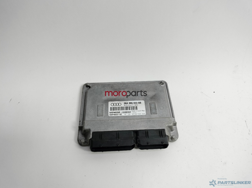 ECU Calculator motor AUDI A3 II (8P1) [ 2003 - 2013 ] 1.6 (BGU, BSE, BSF) 75KW|102HP VAG OEM 06A906033BB / 5WP40227