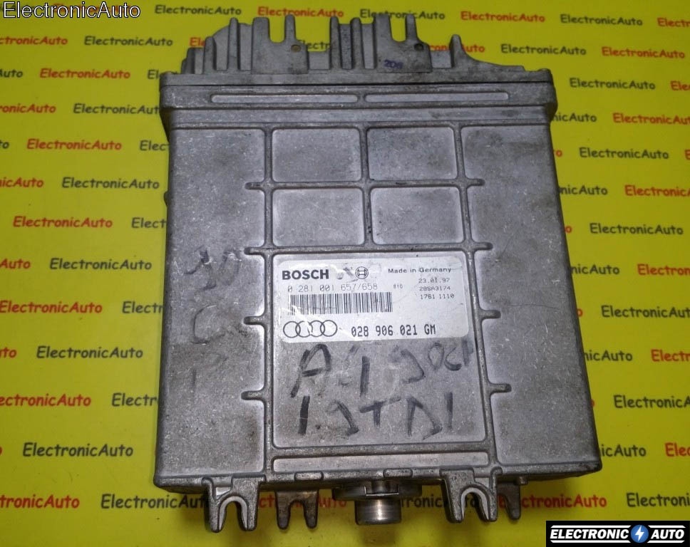 ECU Calculator motor Audi A4 0281001657/658