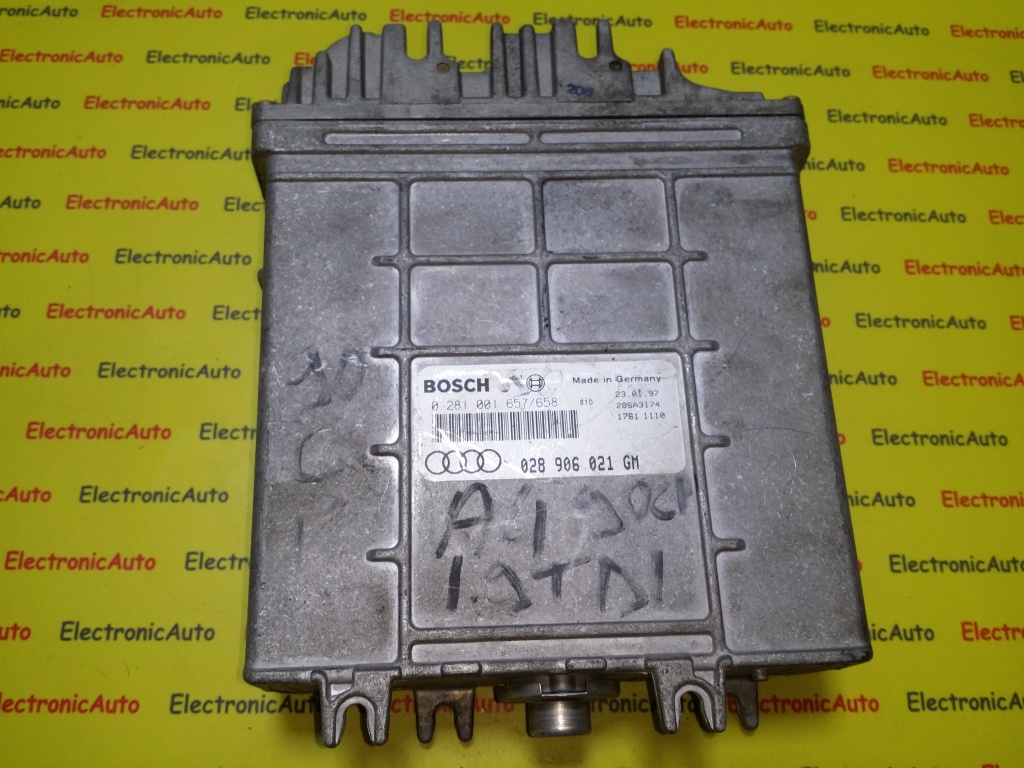 ECU Calculator motor Audi A4 0281001657/658