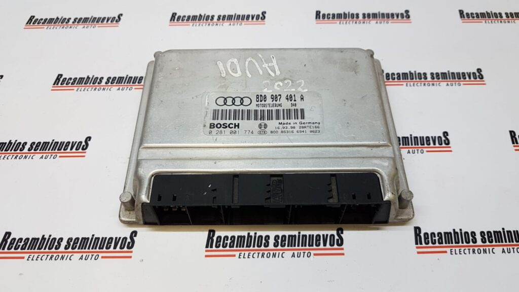 ECU Calculator Motor AUDI A4, 0281001774, 8D0907401A,