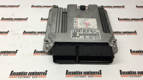 ECU Calculator Motor AUDI A4, 0281011760, EDC16CP, 8E0907401AJ, 8E0910401F,