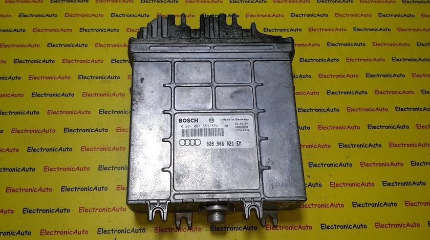 ECU Calculator motor Audi A4 028906021EM, 0281001553/554