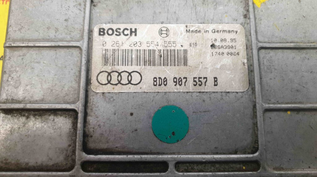 ECU Calculator motor Audi A4 1.6 0261203554/555 8D0907557B