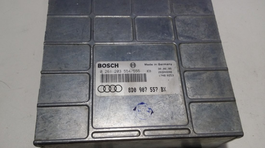ECU Calculator motor Audi A4 1.6 0261203554/555 8D0907557BX
