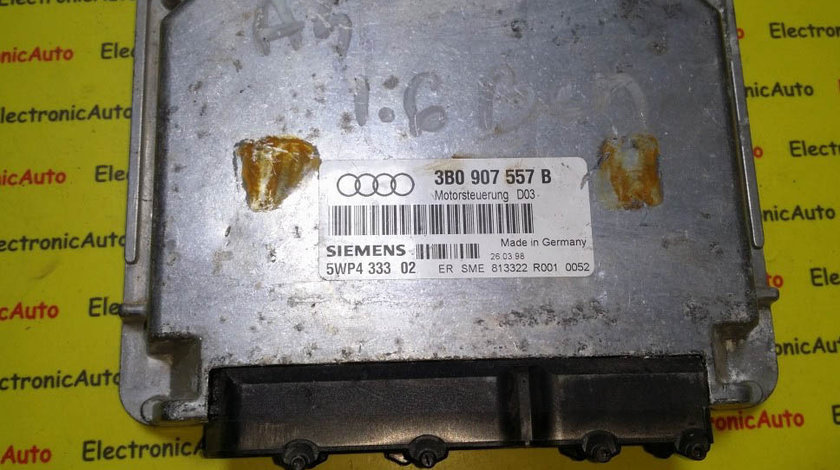 ECU Calculator motor Audi A4 1.6 3B0907557B, 5WP4333 02