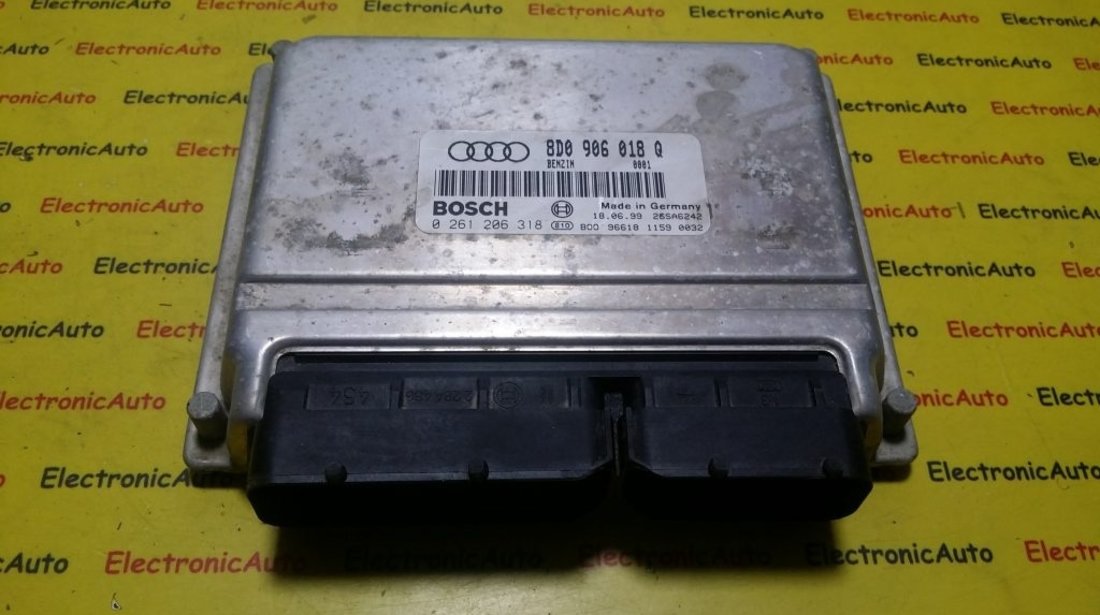 ECU Calculator motor Audi A4 1.8 0261206318, 0261206318