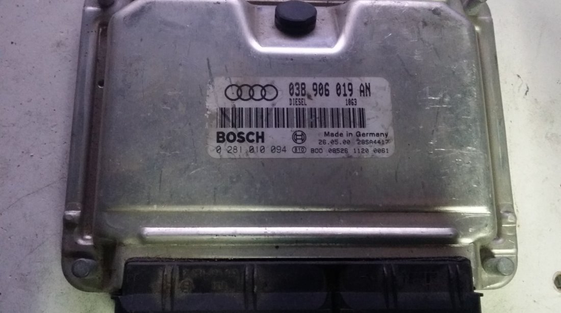 ECU Calculator motor Audi A4 1.9 tdi 0281010094 038906019AN