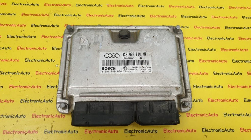 ECU Calculator motor Audi A4 1.9 tdi 0281010094 038906019AN