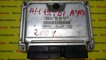 ECU Calculator motor AUDI A4 1.9 tdI 0281010729, 0...