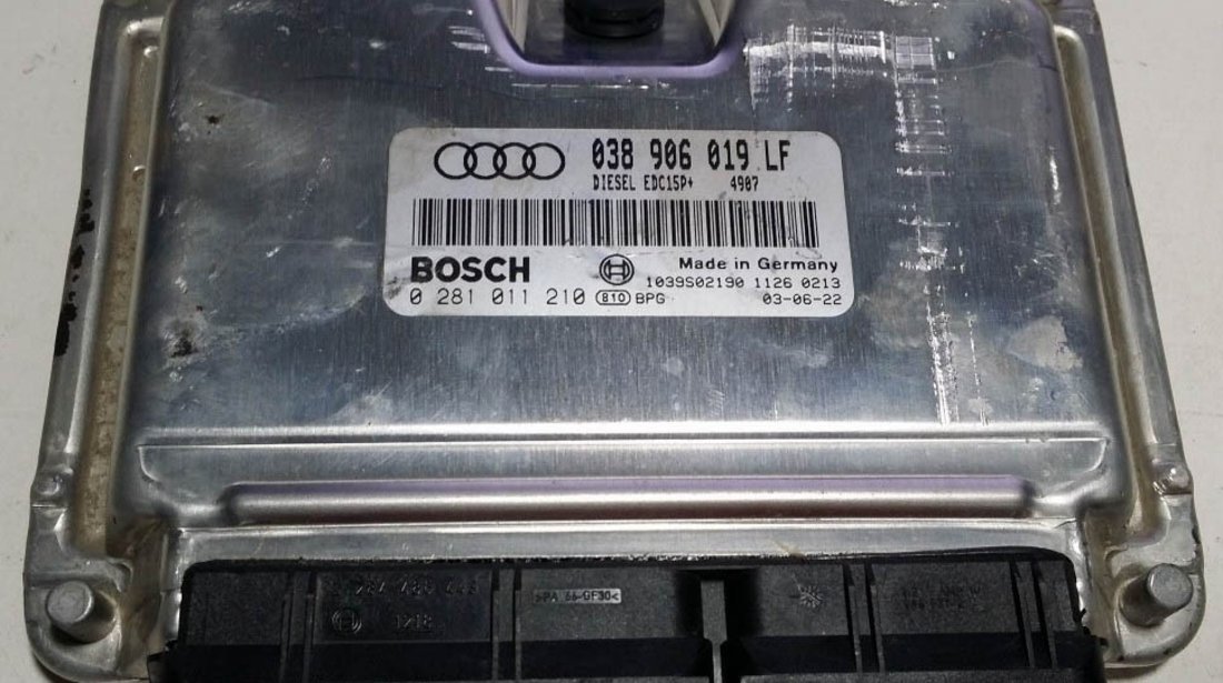 ECU Calculator motor Audi A4 1.9 tdi 0281011210 038906019LF