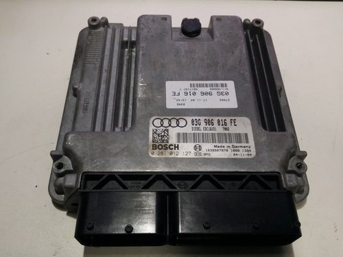 ECU Calculator motor Audi A4 1.9 tdi, 0281012127, EDC16U31, 03G906016FE,
