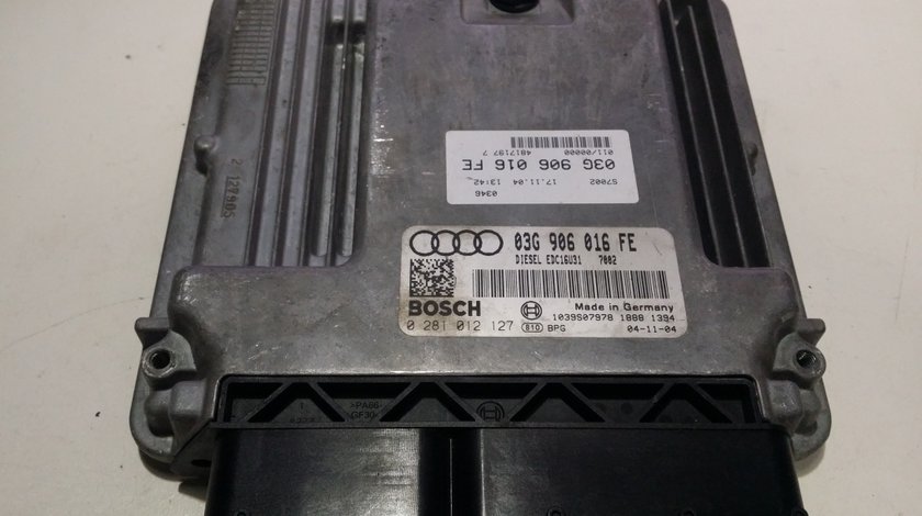 ECU Calculator motor Audi A4 1.9 tdi, 0281012127, EDC16U31, 03G906016FE,