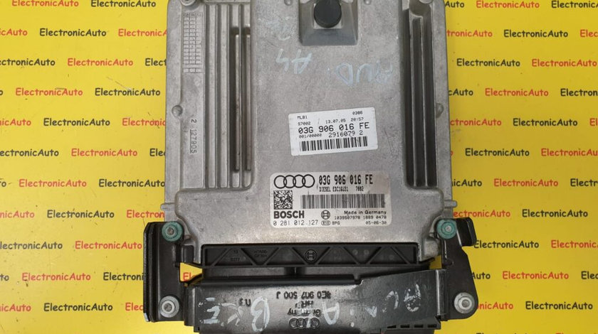 ECU Calculator motor Audi A4 1.9 tdi, 0281012127, EDC16U31, 03G906016FE,