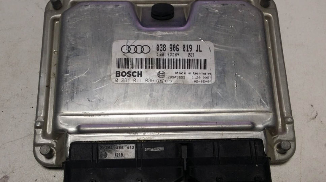 ECU Calculator motor Audi A4 1.9 tdi AVF 130HP 038906019JL
