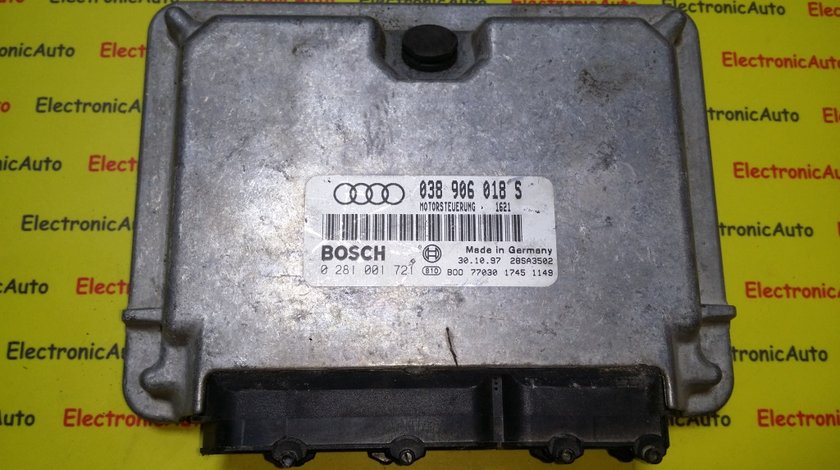 ECU Calculator motor Audi A4 1.9TDI 0281001721 038906018S