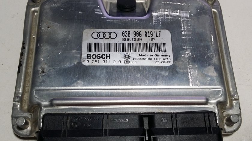 ECU Calculator motor Audi A4 1.9TDI 0281011210 038906019LF