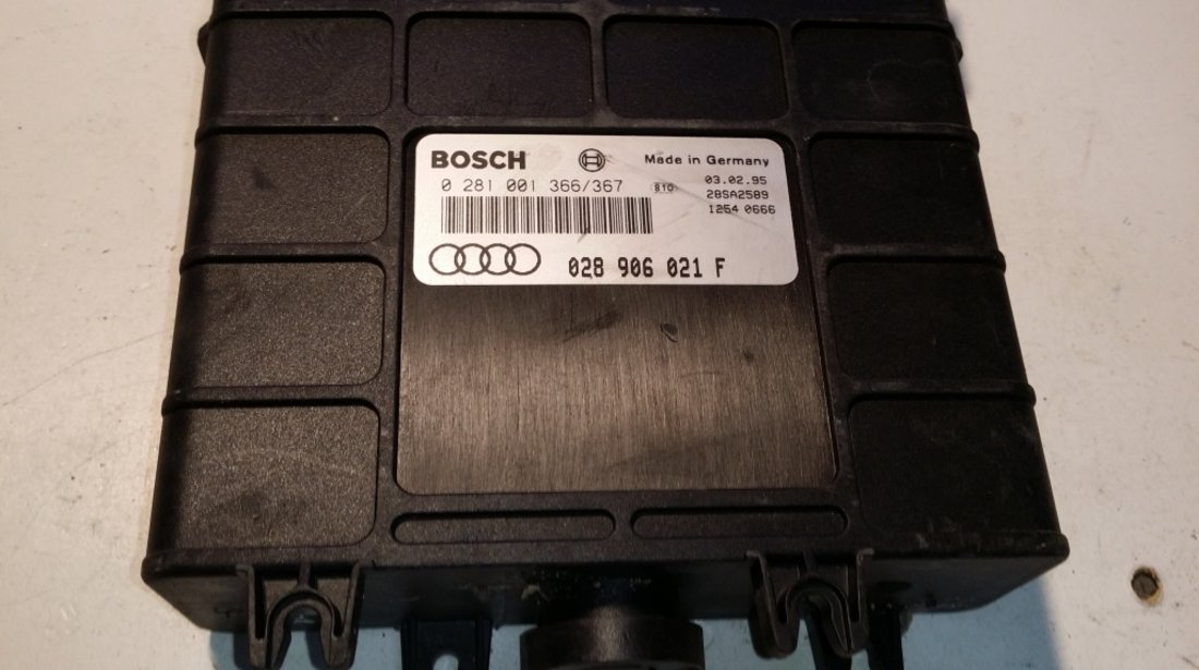 ECU Calculator motor Audi A4 1.9TDI 028906021F 0281001366/367