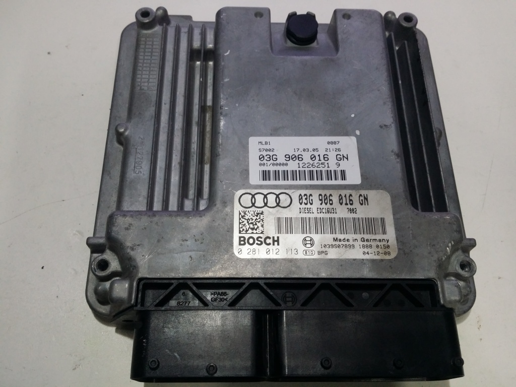 ECU Calculator motor Audi A4 2.0TDI 0281012113 EDC16U31 BLB 140CP