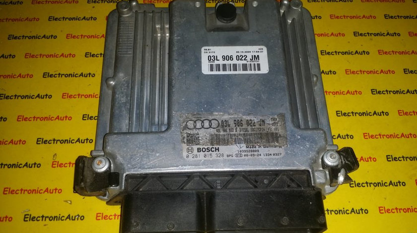 ECU Calculator motor Audi A4 2.0TDI 0281015328, 03L906022JM