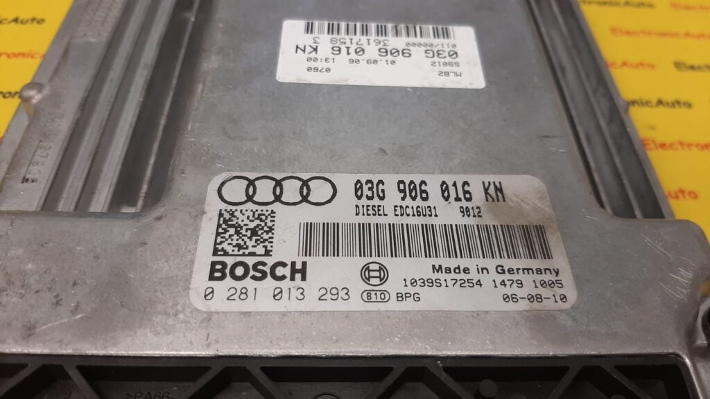 ECU Calculator motor Audi A4 2.0TDI 03G906016KN, 0281013293