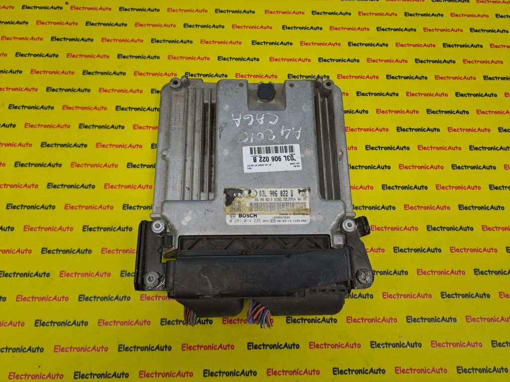 ECU Calculator motor Audi A4 2.0TDI 03L906022B, 0281014235