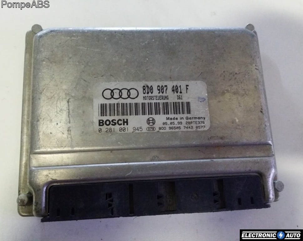 ECU Calculator motor Audi A4 2.5 tdi 0281001945, 8D0907401F