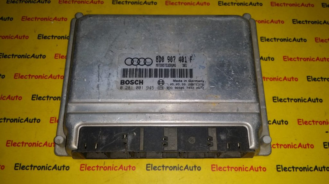 ECU Calculator motor Audi A4 2.5 tdi 0281001945, 8D0907401F