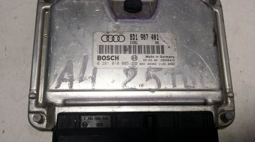 ECU Calculator motor Audi A4 2.5 tdi 0281010005 8D1907401