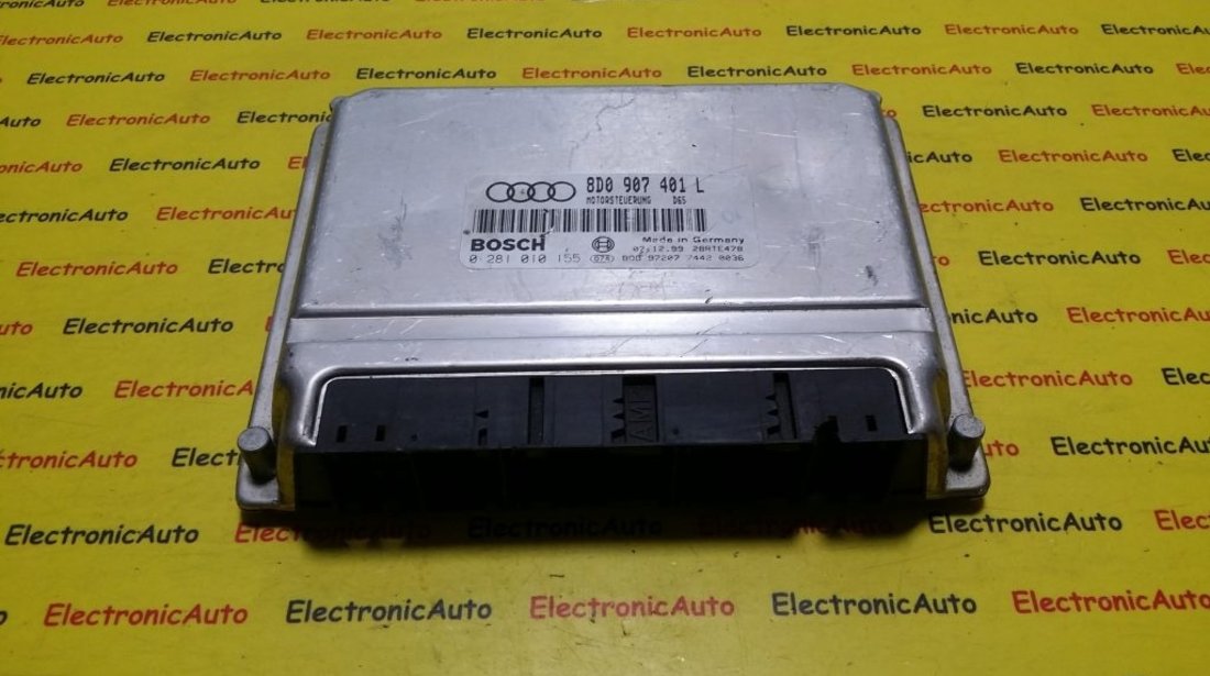 ECU Calculator motor Audi A4 2.5 tdi 0281010155, 8D0907401L