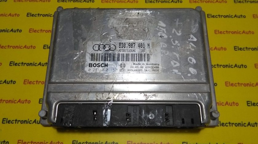 ECU Calculator motor Audi A4 2.5 tdi 0281010157, 8D0907401N