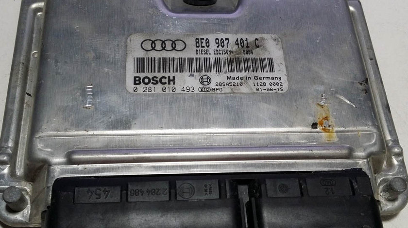 ECU Calculator motor Audi A4 2.5 tdi 0281010493 8E0907401C