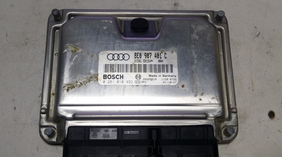 ECU Calculator motor Audi A4 2.5TDI 0281010493 8E0907401C