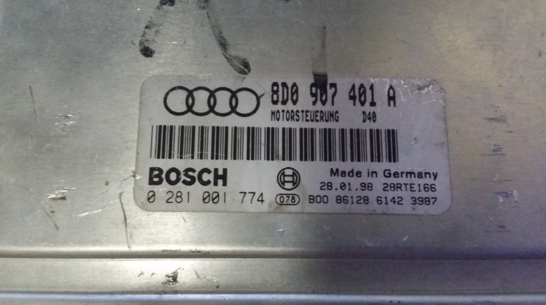 ECU Calculator motor Audi A4 8D0907401A 8D0 907 401 A
