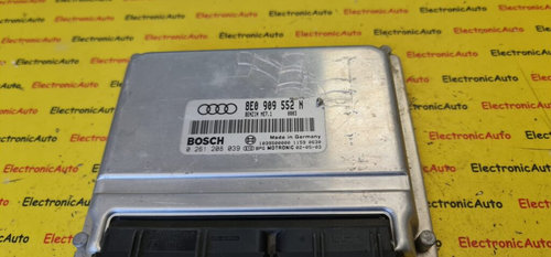 ECU Calculator motor Audi A4, 8E0909552N, 0261208039,