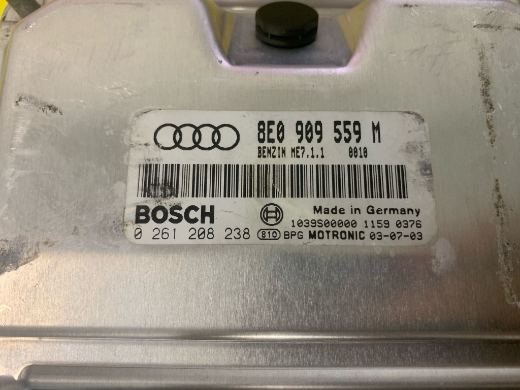 ECU Calculator motor Audi A4, 8E0909559M, 0261208238,