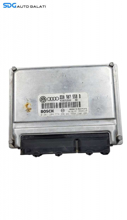 ECU Calculator Motor Audi A4 B5 1.8 Benzina 1995 - 2001 Cod 8D0907558B 0261204774 [L7397]