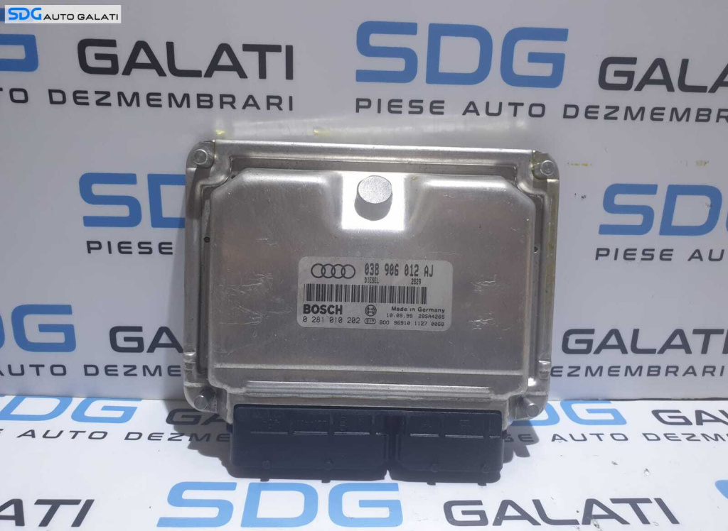 ECU Calculator Motor Audi A4 B5 1.9 TDI AHH 1995 - 2001 Cod 038906012AJ 0281010202 [L2769]