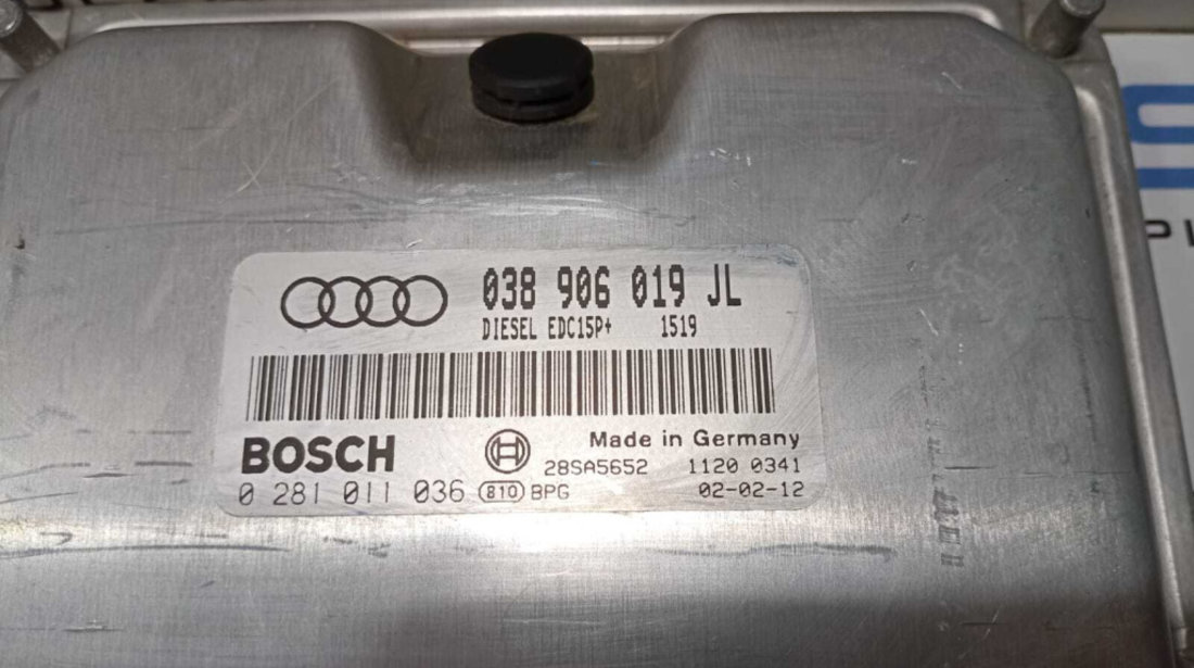 ECU Calculator Motor Audi A4 B6 1.9 TDI 2001 - 2005 Cod 038906019JL 0281011036 [M4176]