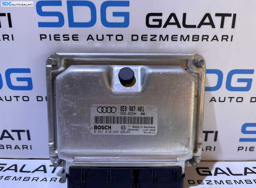 ECU Calculator Motor Audi A4 B6 2.5 TDI V6 AYM 2001 - 2005 Cod 8E0907401 0281010492 [L2502]