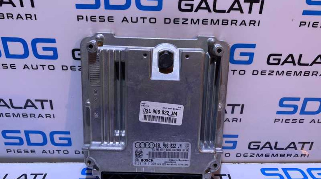 ECU Calculator Motor Audi A4 B8 2.0 TDI CAGA 2008 - 2012 Cod 03L906022JM 03L906022B 0281015328