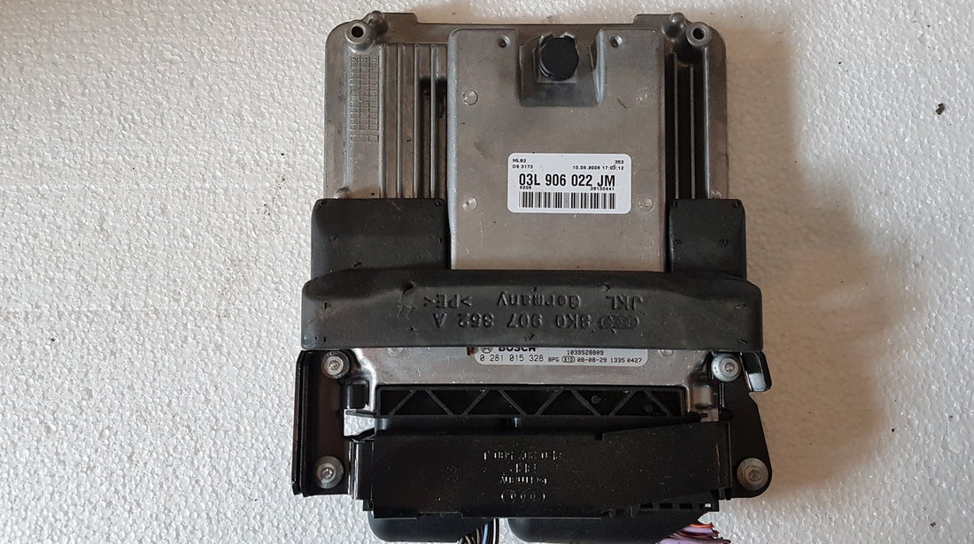 ECU Calculator motor Audi A4 b8 2.0TDI 0281015328, 03L906022JM