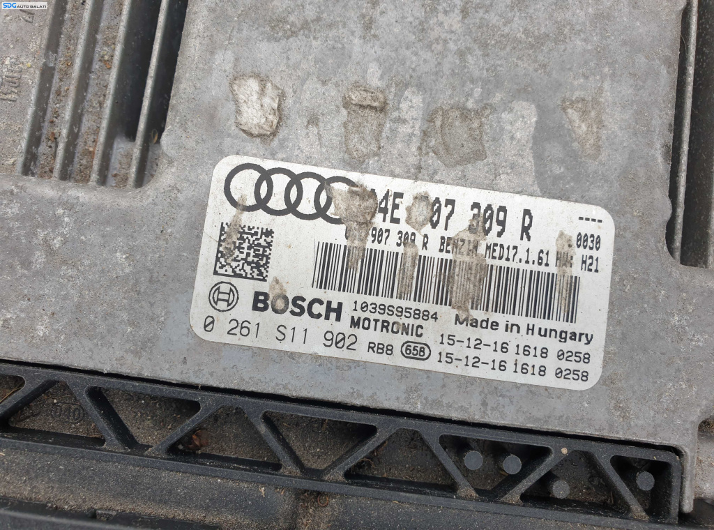 ECU Calculator Motor Audi A4 B9 1.4 TFSI CVNA 2015 - 2019 Cod 04E907309R [K4095]