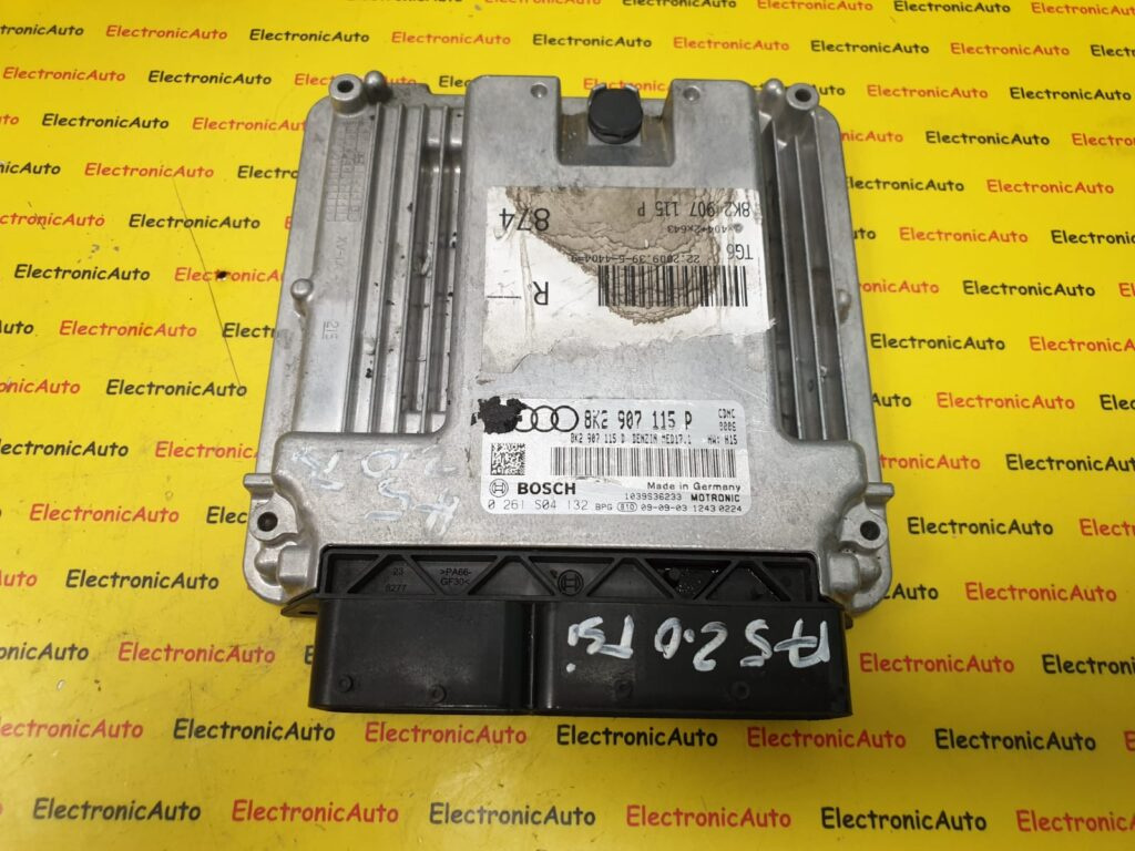 ECU Calculator Motor Audi A5 2.0TSi, 0261S04132, 8K2907115P, MED171,