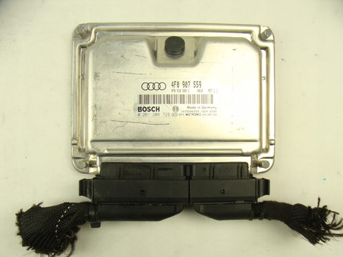 ECU Calculator Motor AUDI A6, 0261208729, ME711, 4F0907559, 4F0910560C,