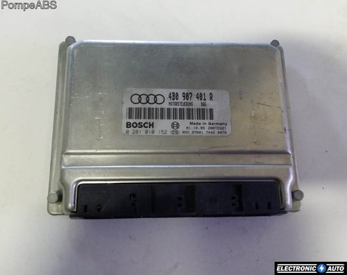 ECU Calculator motor Audi A6, 0281010152, 4B0907401R,