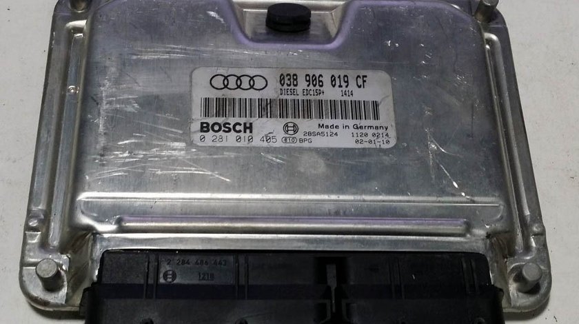 ECU Calculator motor Audi A6 1.9 tdi 0281010405 038906019CF